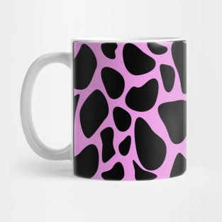 Dalmatian dog spots on a bright pink background Mug